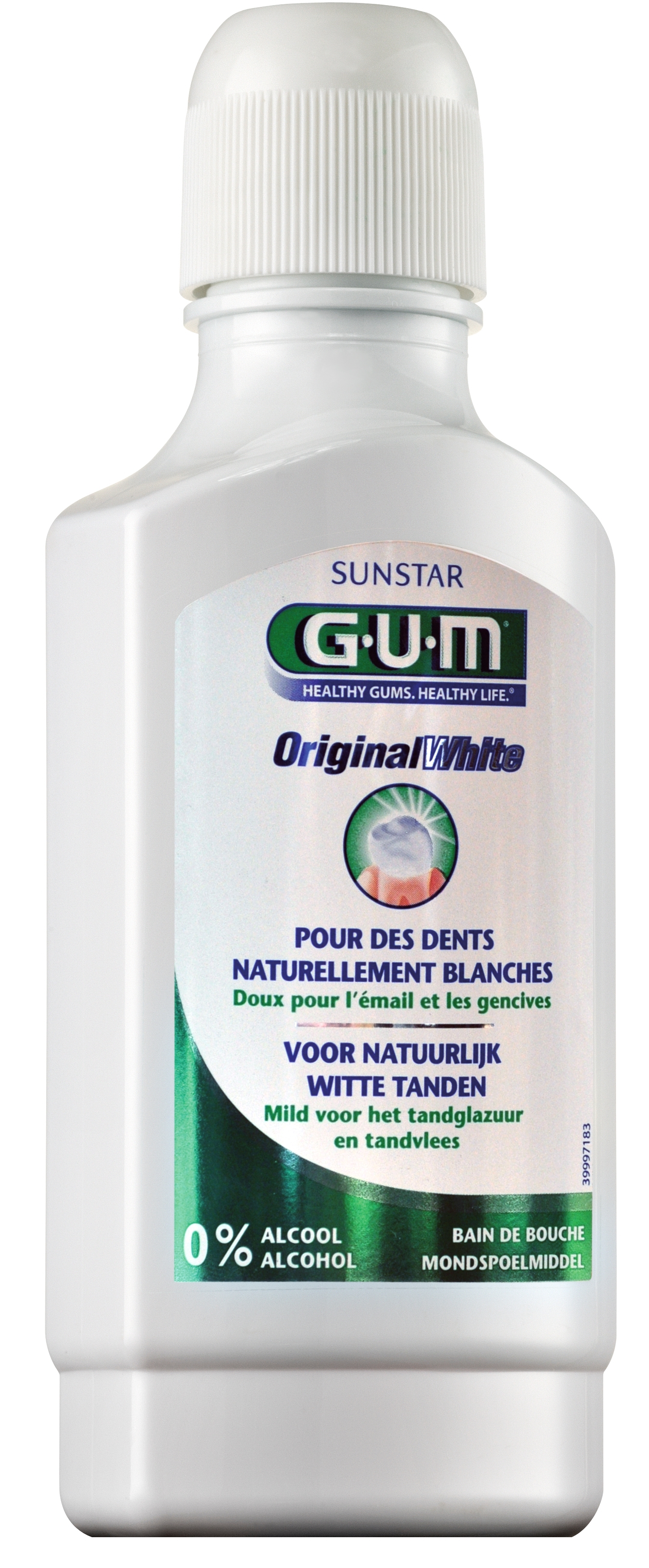 Bain de bouche blancheur sans alcool 300ml