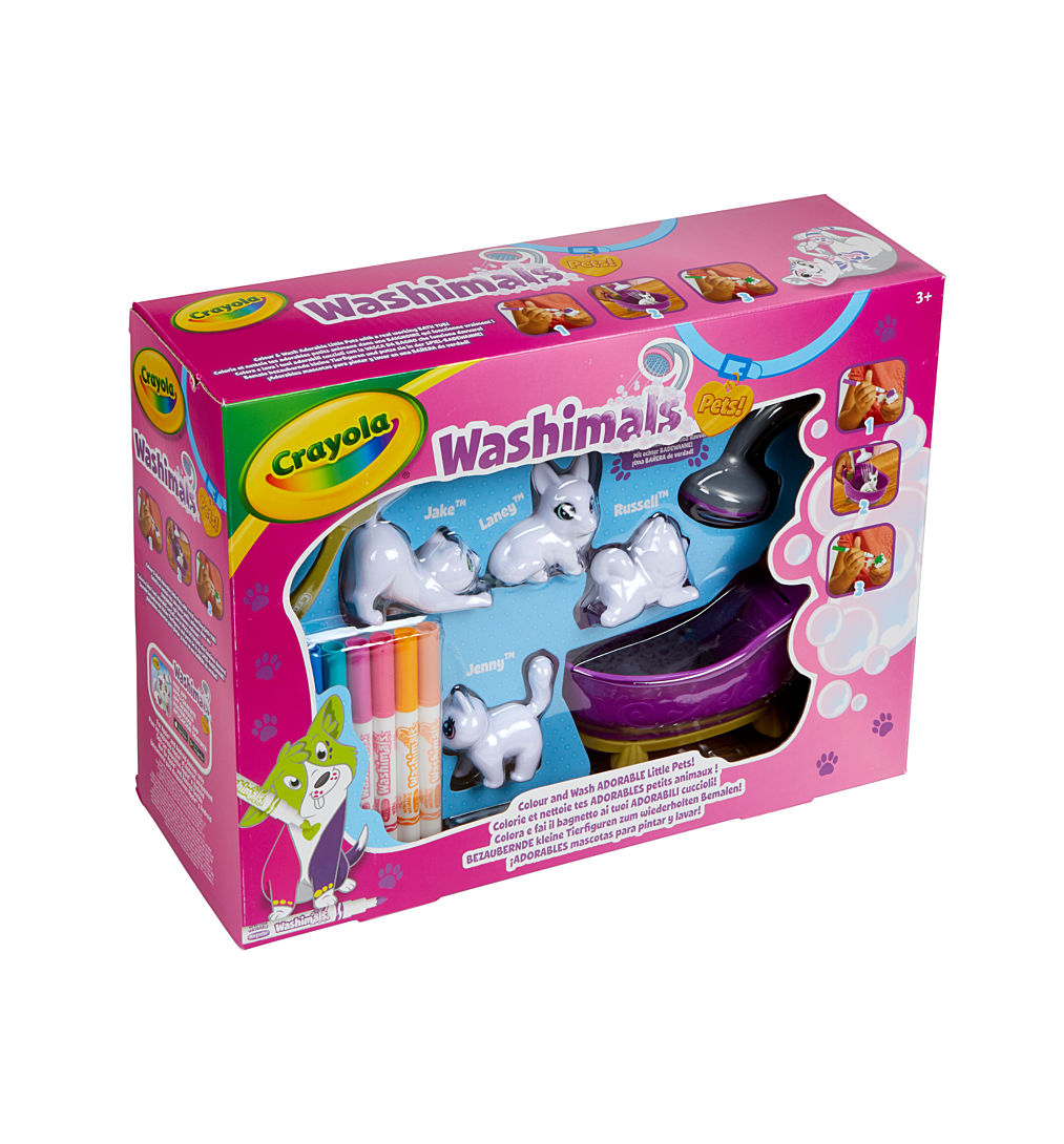 Washimals - Mes Animaux À Colorier - Coffret (New)