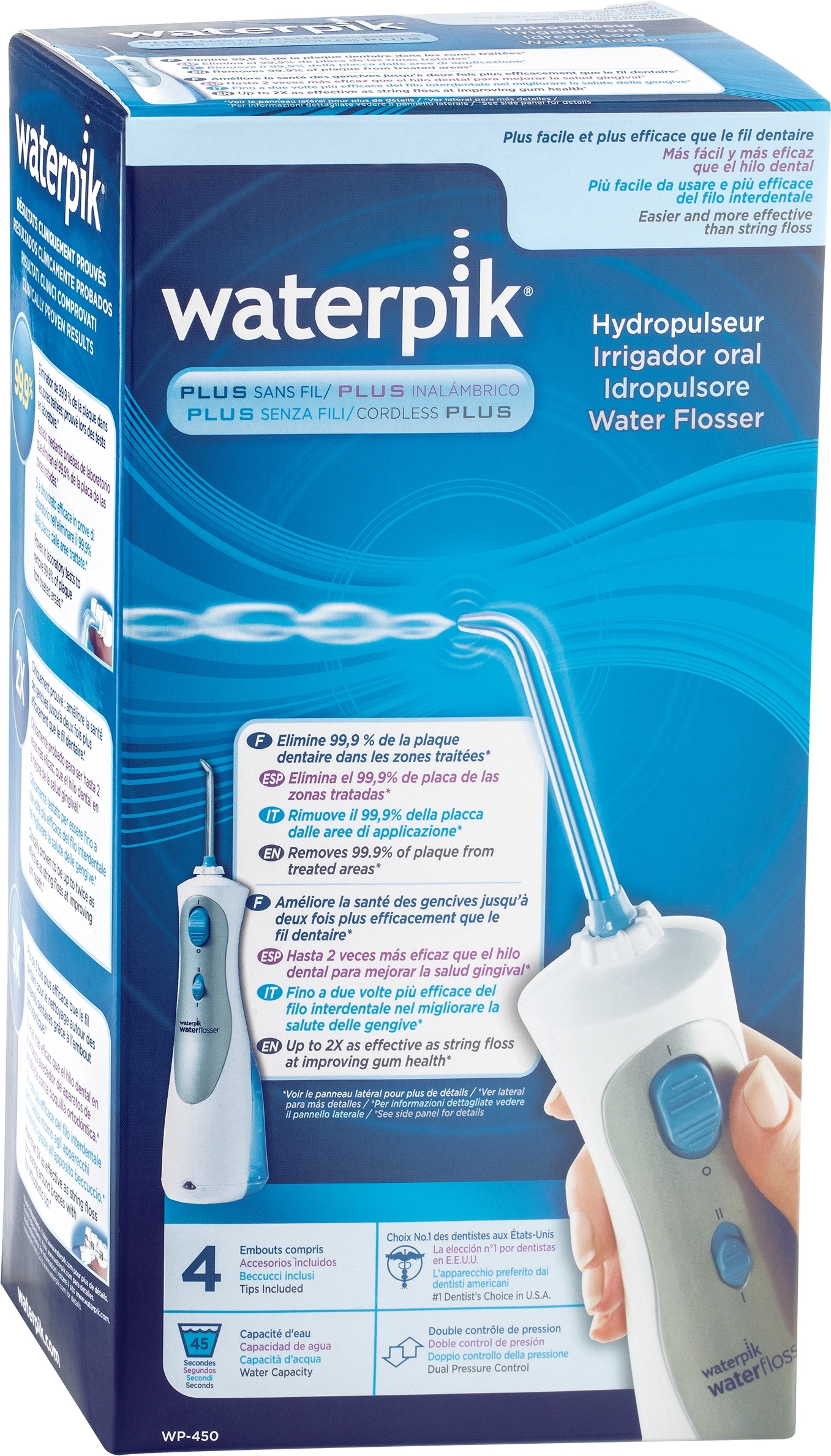 Hydropulseur Wp-450e2 plus sans fil