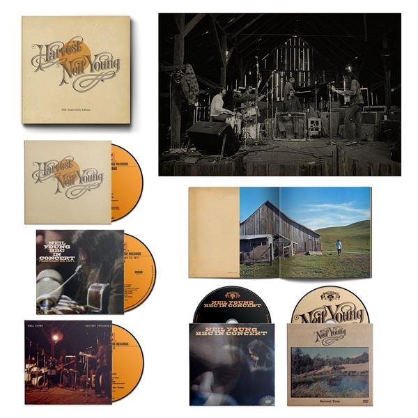 Coffret CD Harvest : 50th Anniversary Edition
