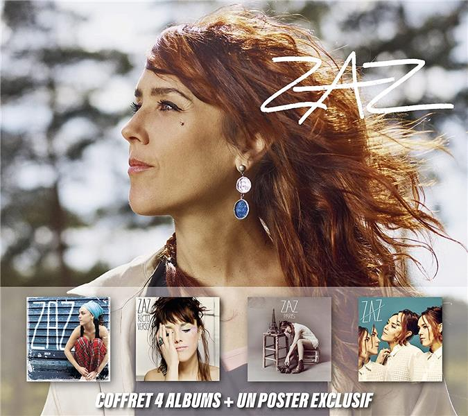 Coffret 4 Albums 2021 ('Zaz' + 'Recto-Verso' + 'Paris' + 'Effet Miroir')