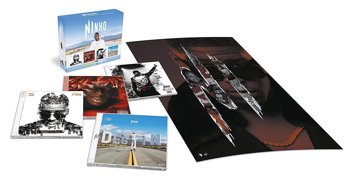 Coffret 4 albums cd + poster exclusif