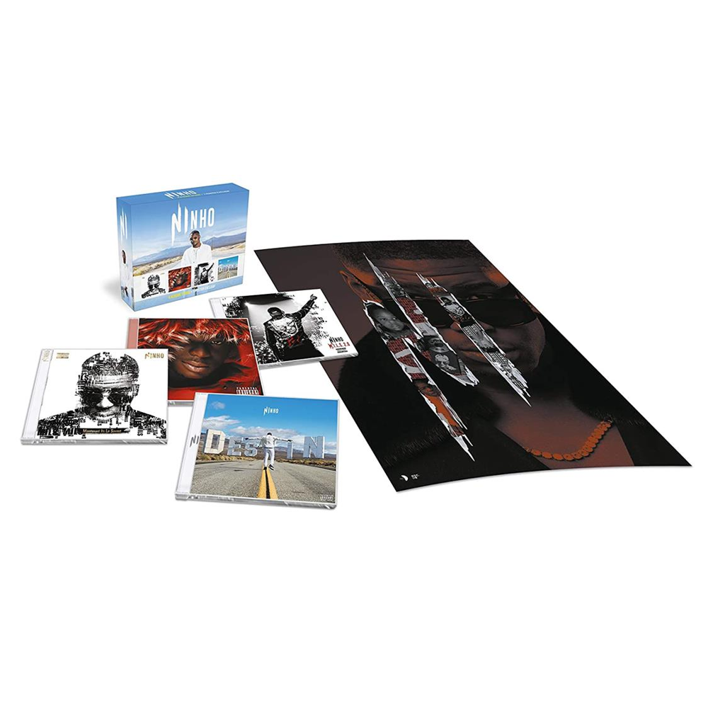 Coffret 4 albums cd + poster exclusif