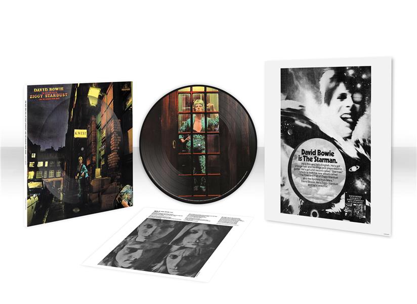 Ziggy Stardust And The Spiders From Mars - Picture Disc 50e Anniversaire