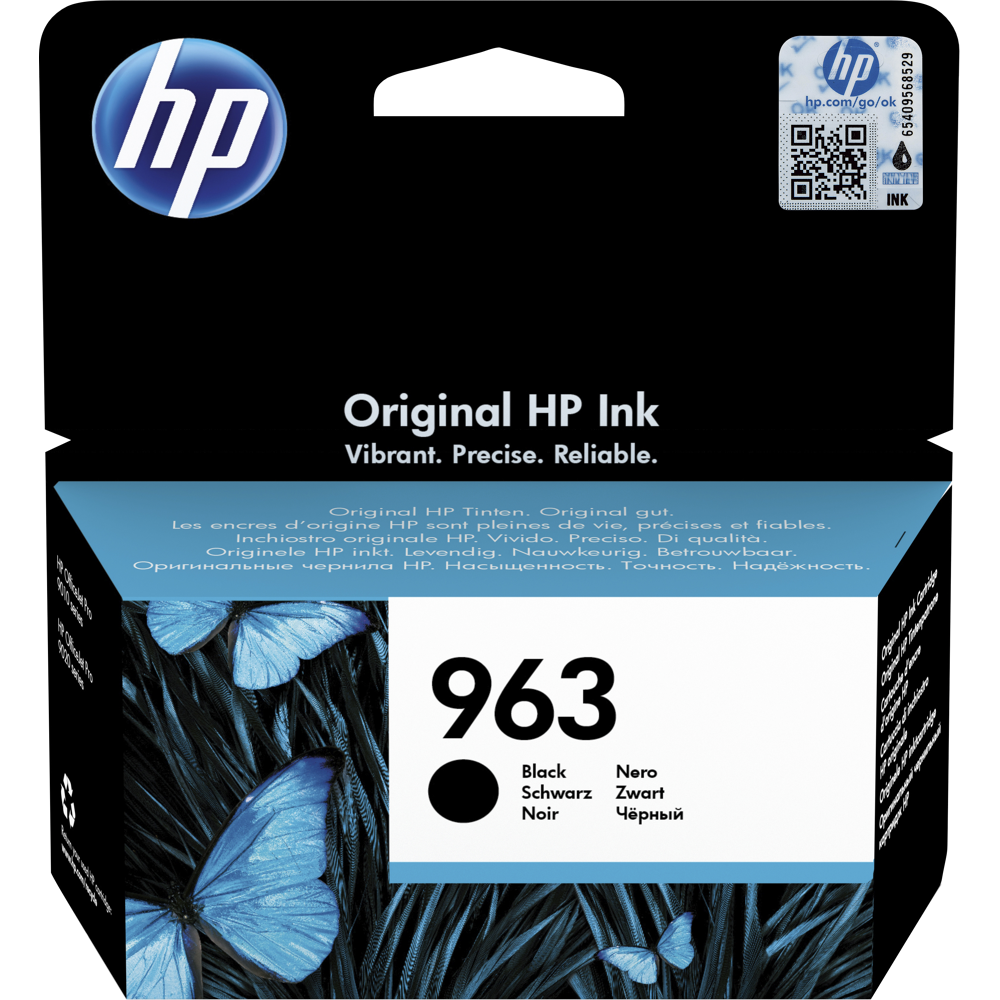 HP 963 Cartouche d'encre noire authentique