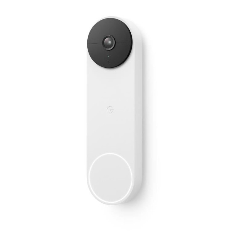 Sonnette sans fil avec caméra de surveillance Google Nest Doorbell