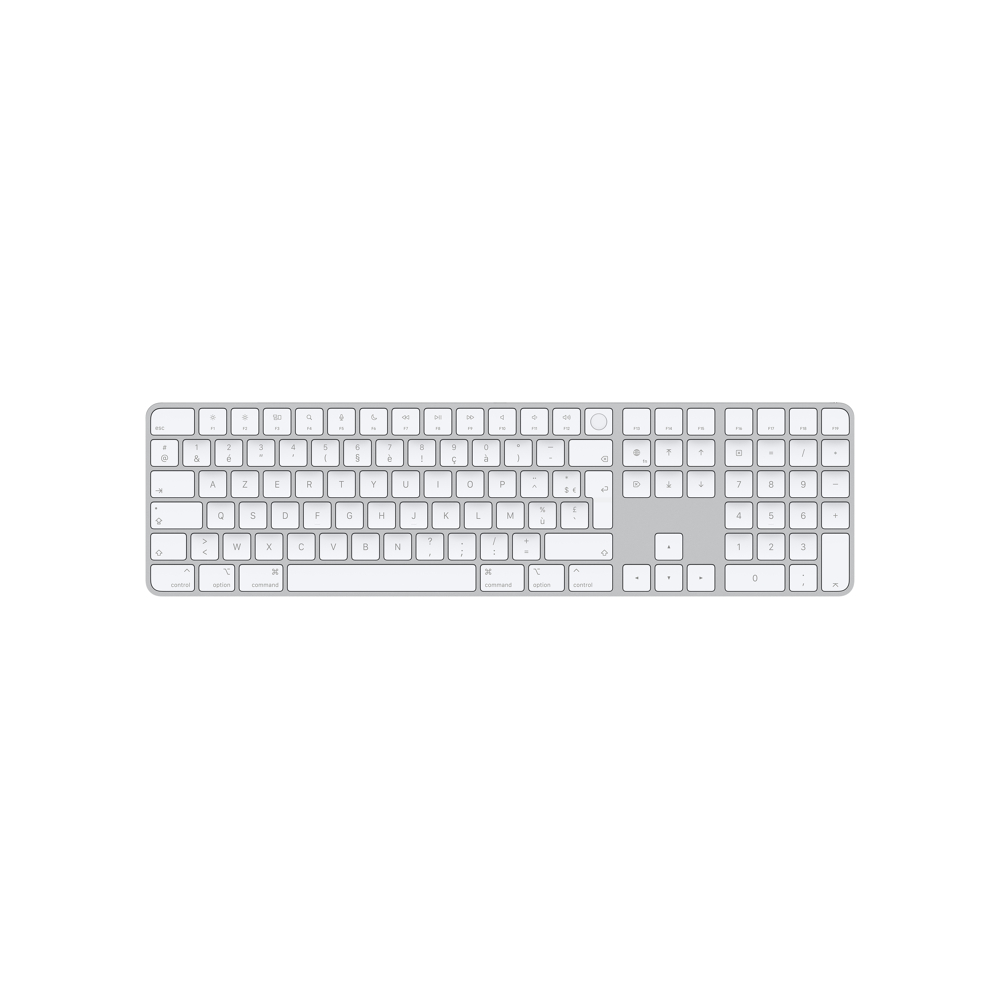 Clavier Apple Magic Keyboard avec Touch ID et pavé numérique