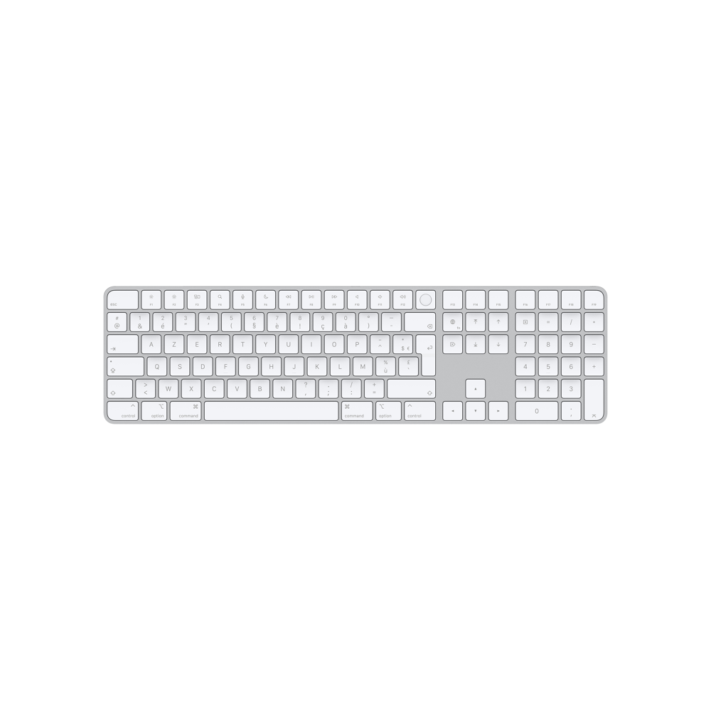 Clavier Apple Magic Keyboard avec Touch ID et pavé numérique