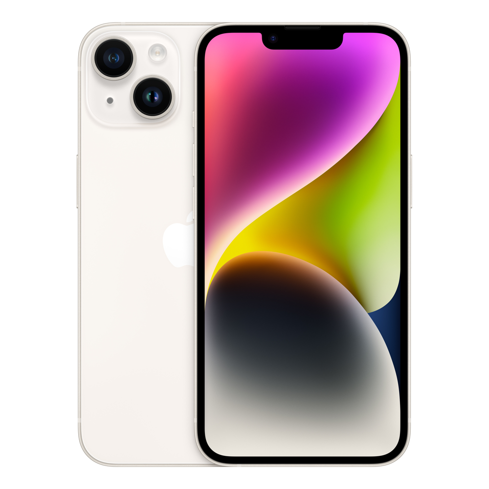 Smartphone Apple iPhone 14 256Go Lumière Stellaire
