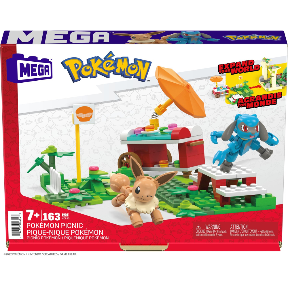 MEGA Pokémon - Pique-Nique Pokémon - Jouet de construction - 7 ans et +