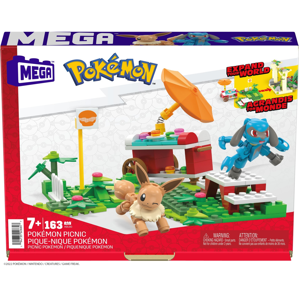 MEGA Pokémon - Pique-Nique Pokémon - Jouet de construction - 7 ans et +