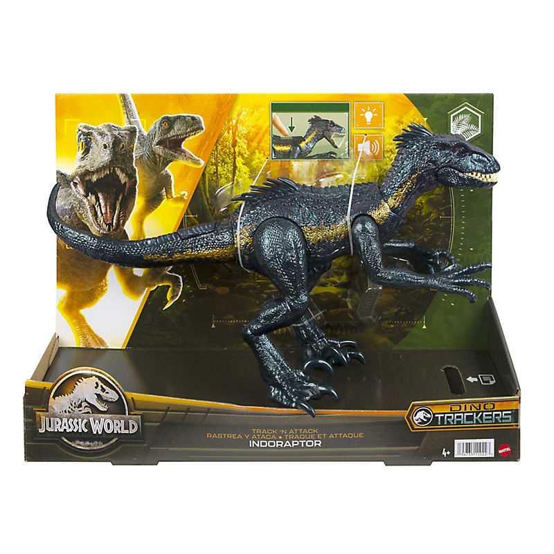 Jurassic World - Indoraptor Attaque Supreme - Figurine Dinosaure - 4 ans et +