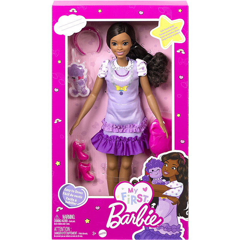 Barbie – Ma Première Barbie – Poupée Brooklyn – Poupée Mannequin