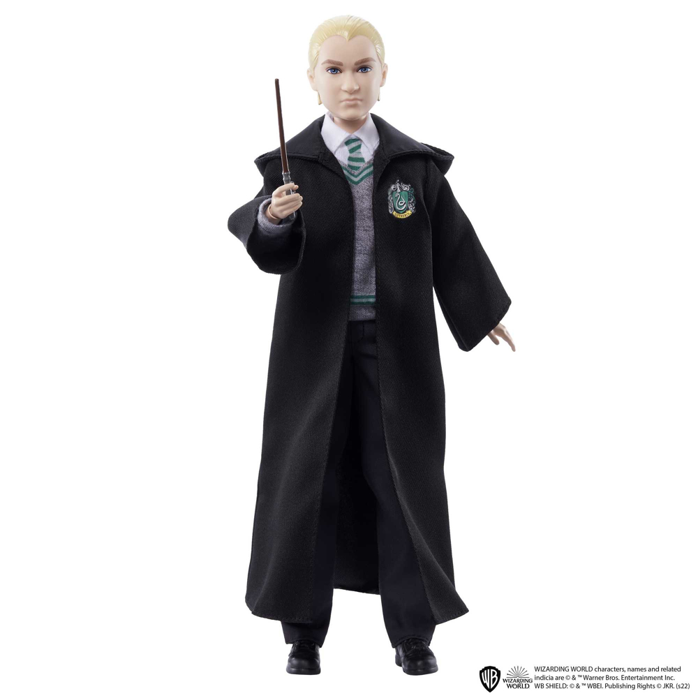 Harry Potter - Drago Malefoy avec habillage et accessoire - Poupée Figurine - 3 ans et +