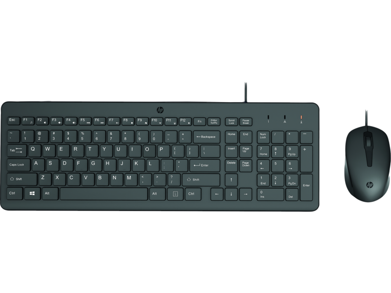 Souris et clavier filaires HP 150 (240J7AA)