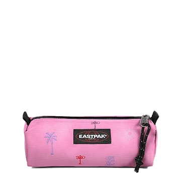 Trousse Eastpak - Benchmark Single - 1 compartiment - Rond - Icons Rose