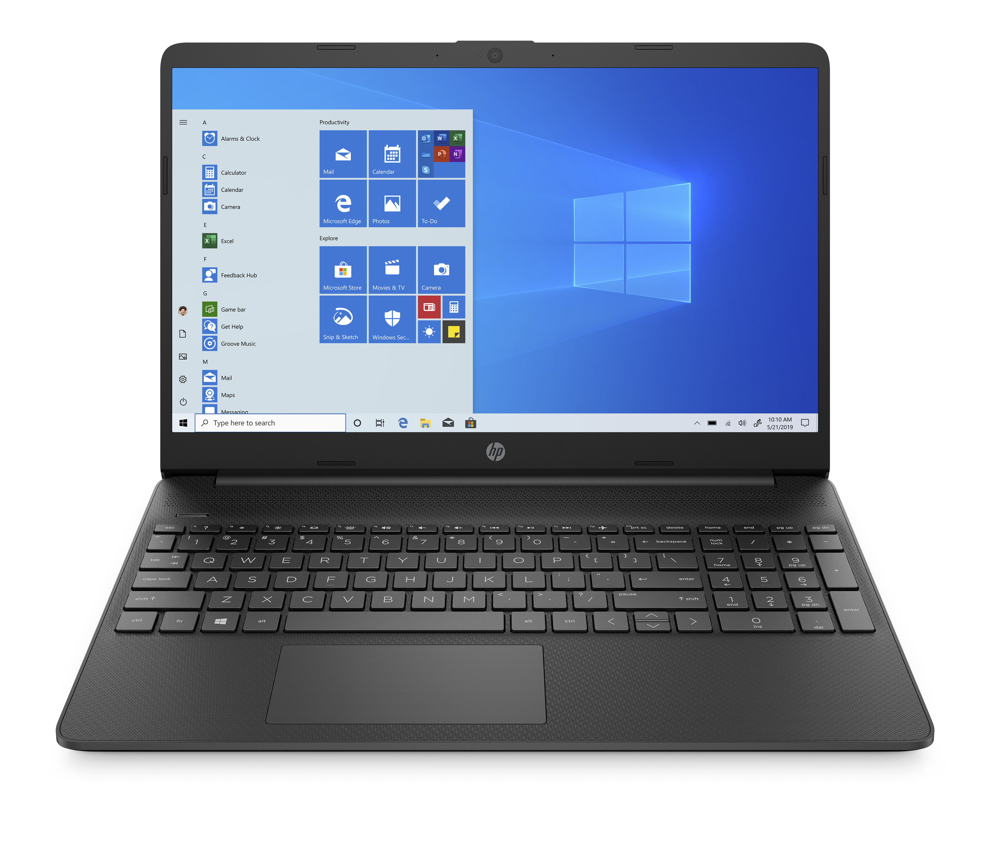 PC Portable HP 15s-fq0092nf - Processeur Intel Celeron - 4 Go RAM - Stockage 128 Go SSD