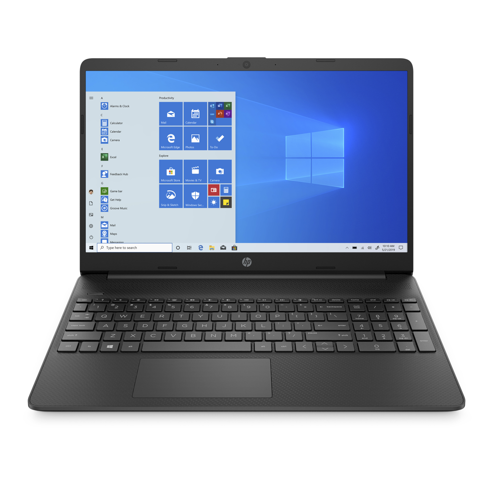PC Portable HP 15s-fq0092nf - Processeur Intel Celeron - 4 Go RAM - Stockage 128 Go SSD