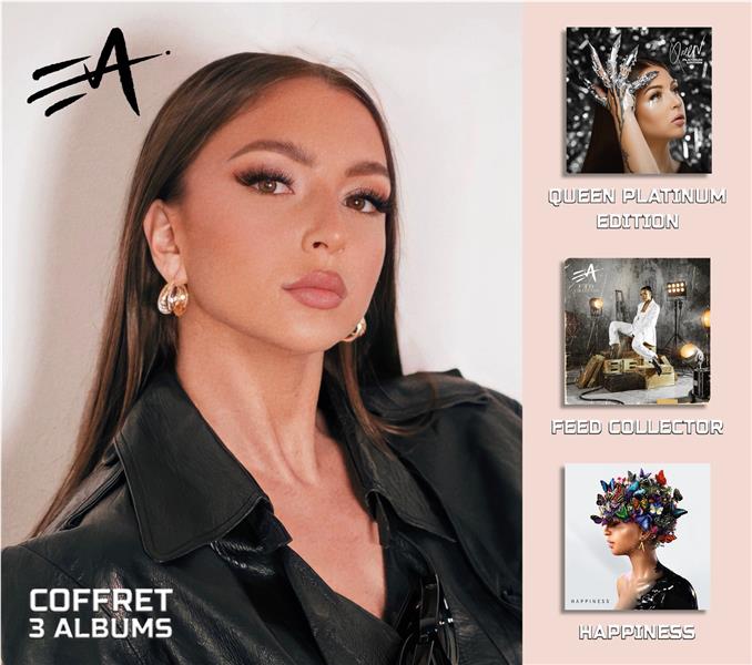 Coffret 3 Albums : Queen (Platinium Edition) + Feed Collector + Happiness