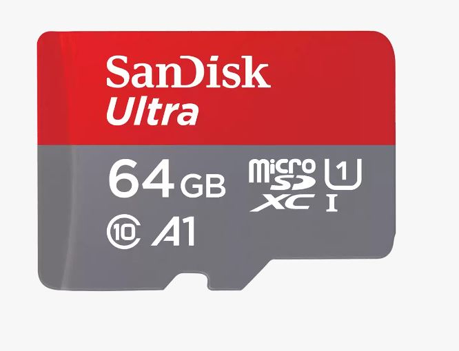 CARTE MEMOIRE MICRO SDHC/SDXC Sandisk SDSQUAB-064G-