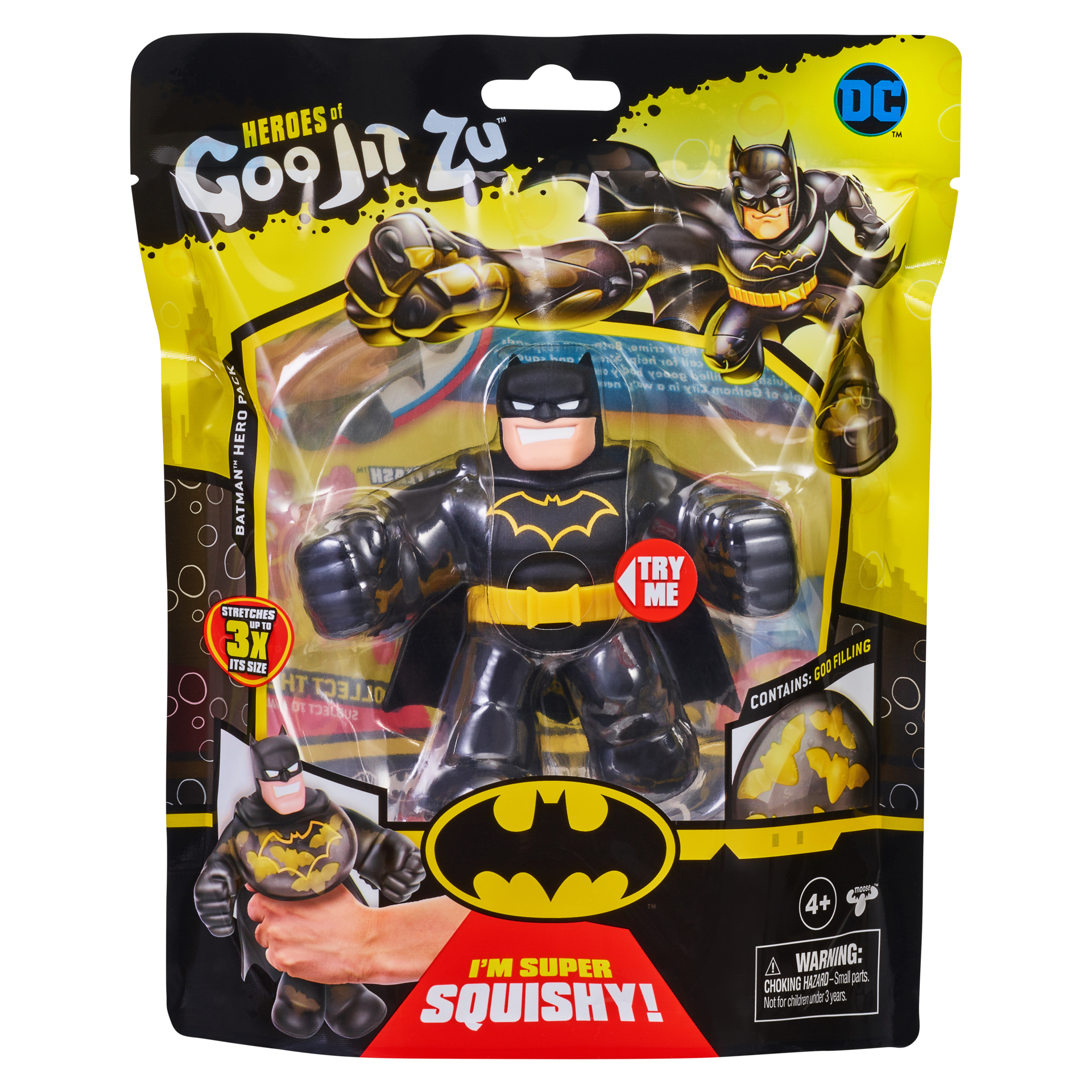 Figurine 11Cm Batman - Goo Jit Zu Dc Comics