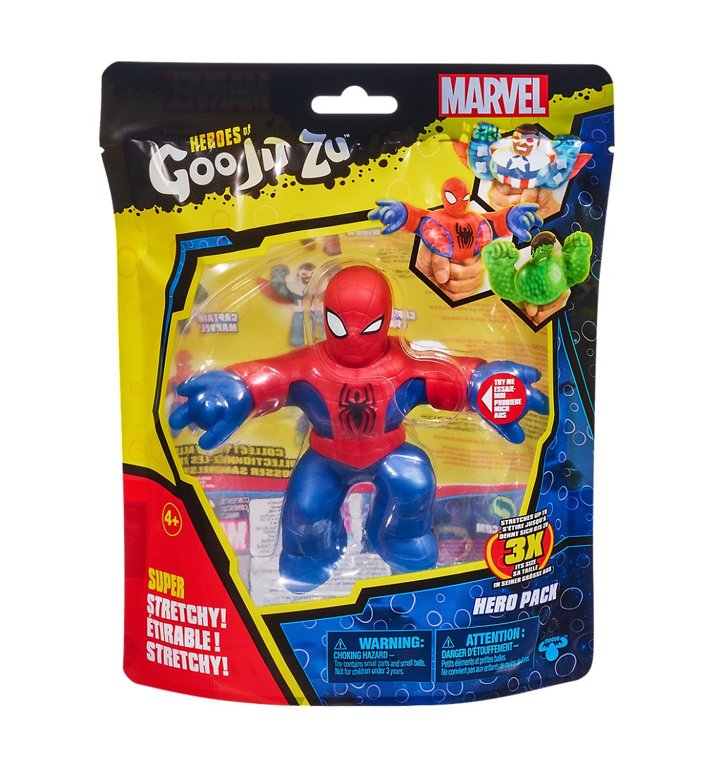 Figurine 11cm Spiderman S3 - Goo Jit Zu Marvel