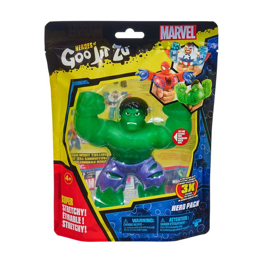 Figurine 11cm Hulk S3 - Goo Jit Zu Marvel