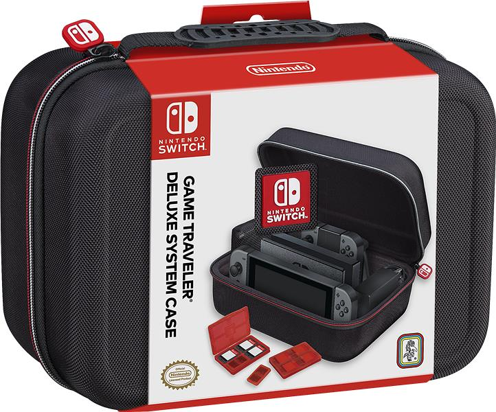 Etui de luxe transport Nintendo Switch + Poches mesh (SWITCH)