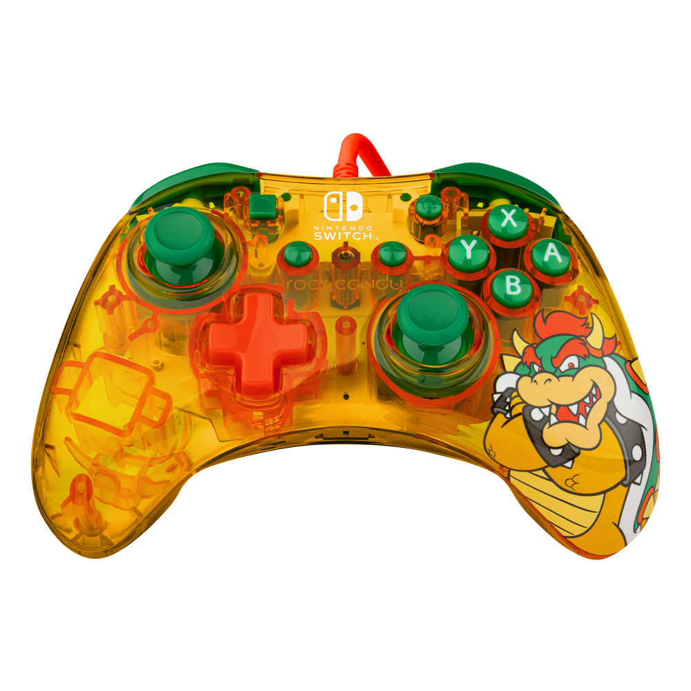 PDP Manette Fil Rock Bowser Switch (SWITCH)