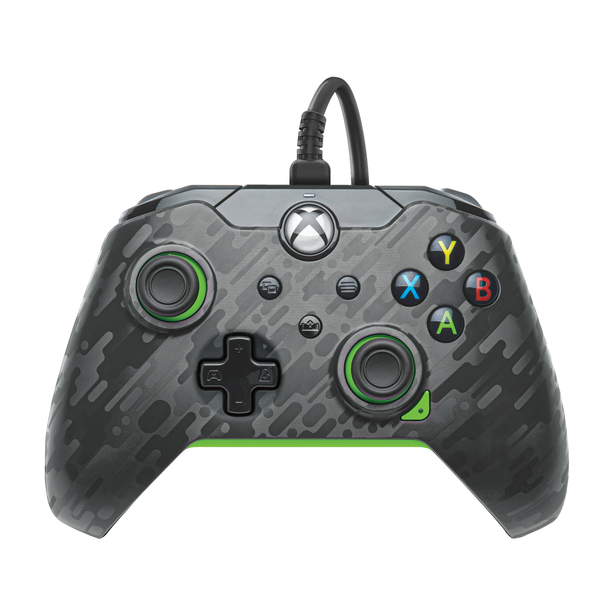 PDP Manette Fil Xbox Neon Carbon (XBOX SERIES)