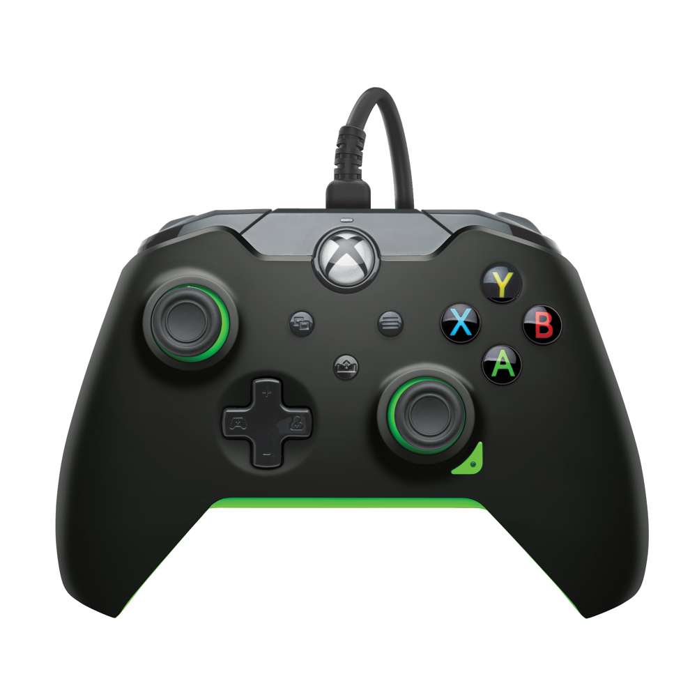 PDP - Manette filaire Xbox - Neon Black (XBOX SERIES)