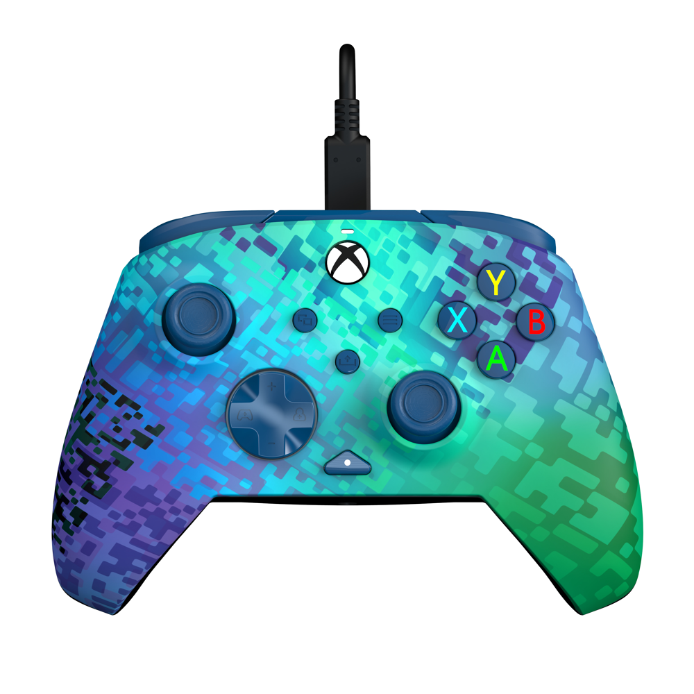 PDP - Manette filaire Rematch Xbox - Glitch Green (XBOX SERIES)