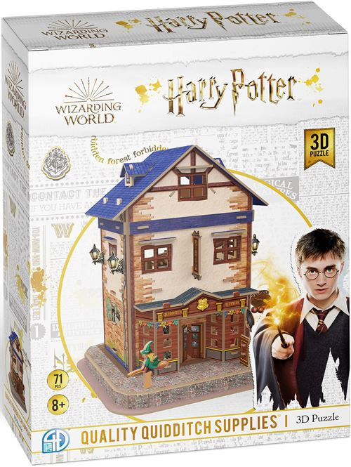 Puzzle 3D Harry Potter : Accessoires De Quidditch