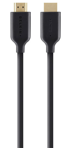 Belkin HDMI - HDMI, 2m câble HDMI HDMI Type A (Standard) Noir