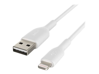 Belkin CAA001BT2MWH câble Lightning 2 m Blanc