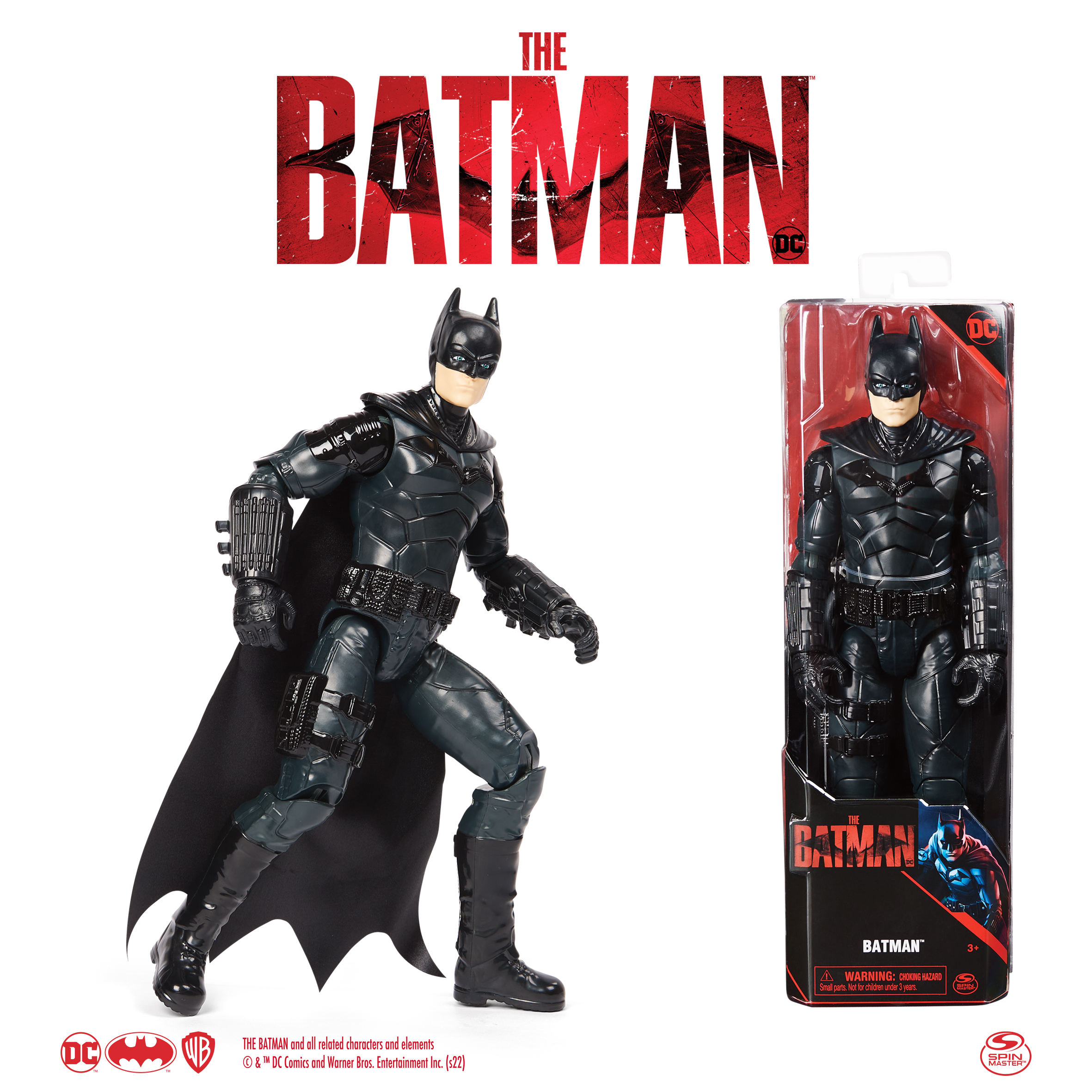 Figurine 30 Cm Batman The Batman Le Film - Batman