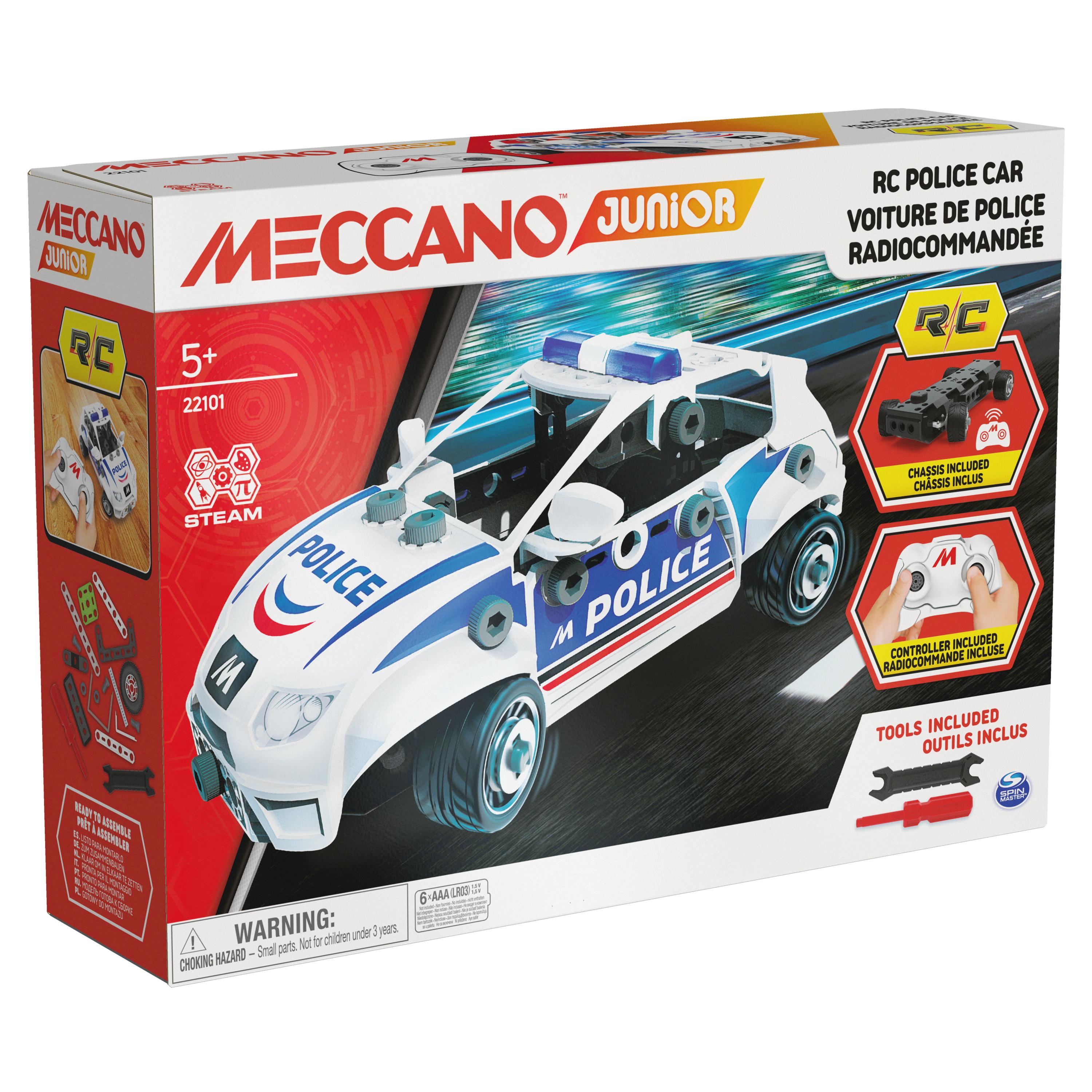 Ma Voiture De Police Rc Meccano Junior