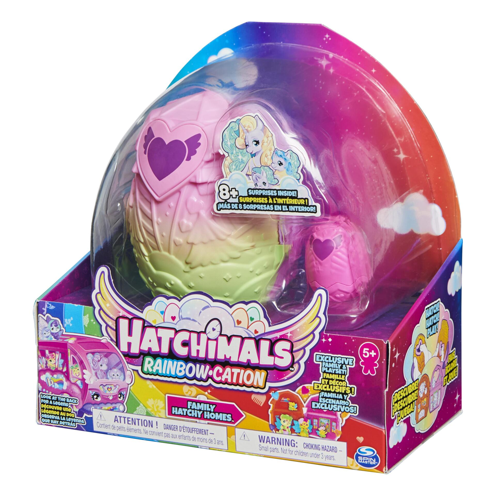 Playset Maison 4 Famille Surprise Saison 2 (Modèle Aléatoire) - Hatchimals