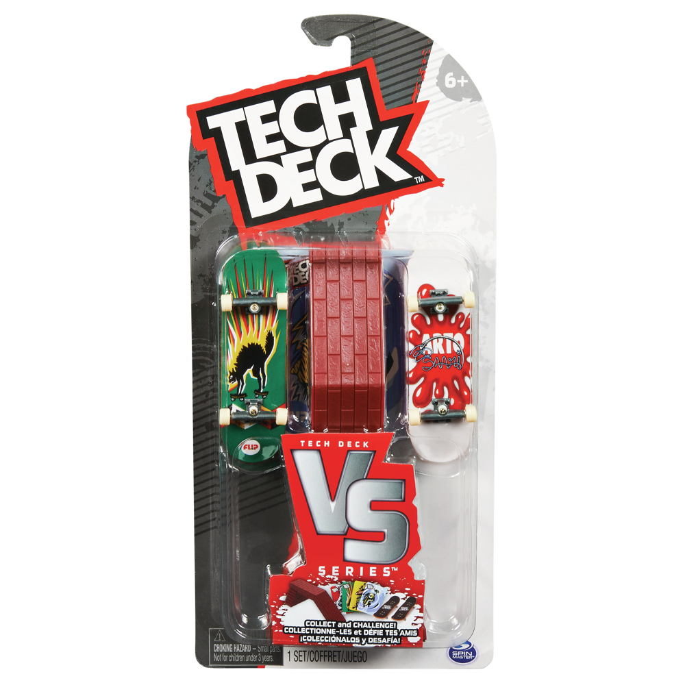 Pack Versus 2 Finger Skates Tech Deck (Modèle Aléatoire)