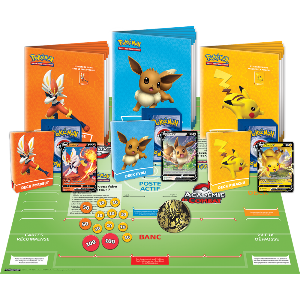 Pokémon : Coffret Académie De Combat V2 - Pokémon