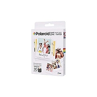 Pack de 20 feuilles papier photo Polaroid Zink 3 x 4 pour pop