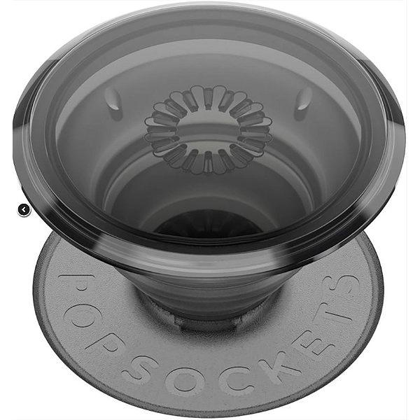 Pop Grip Plant Translucent Black Smoke Popsockets Bigben
