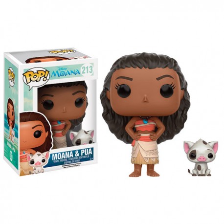 Funko POP! Vaiana & Pua 9 cm - vue 2