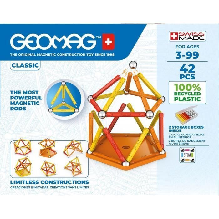 Geomag - Ecofriendly 42Pcs Color - Geomag