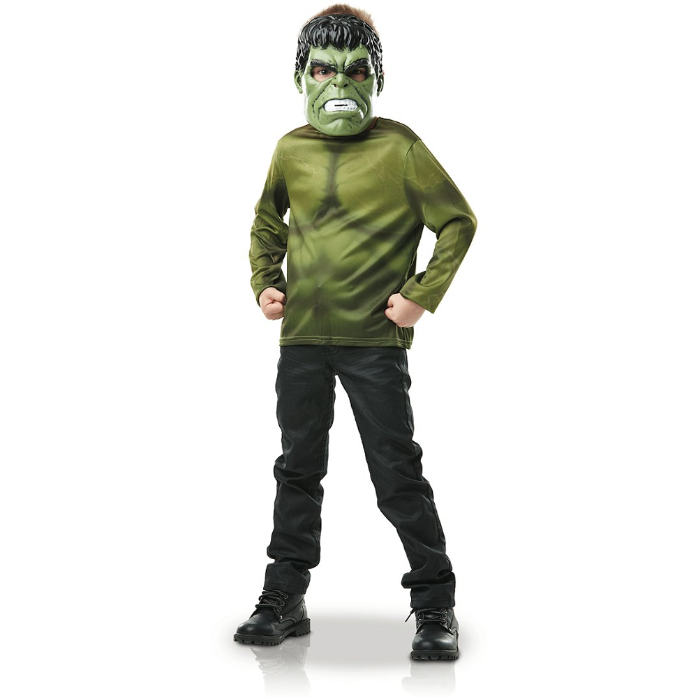 TOP CLASSIQUE HULK + MASQUE