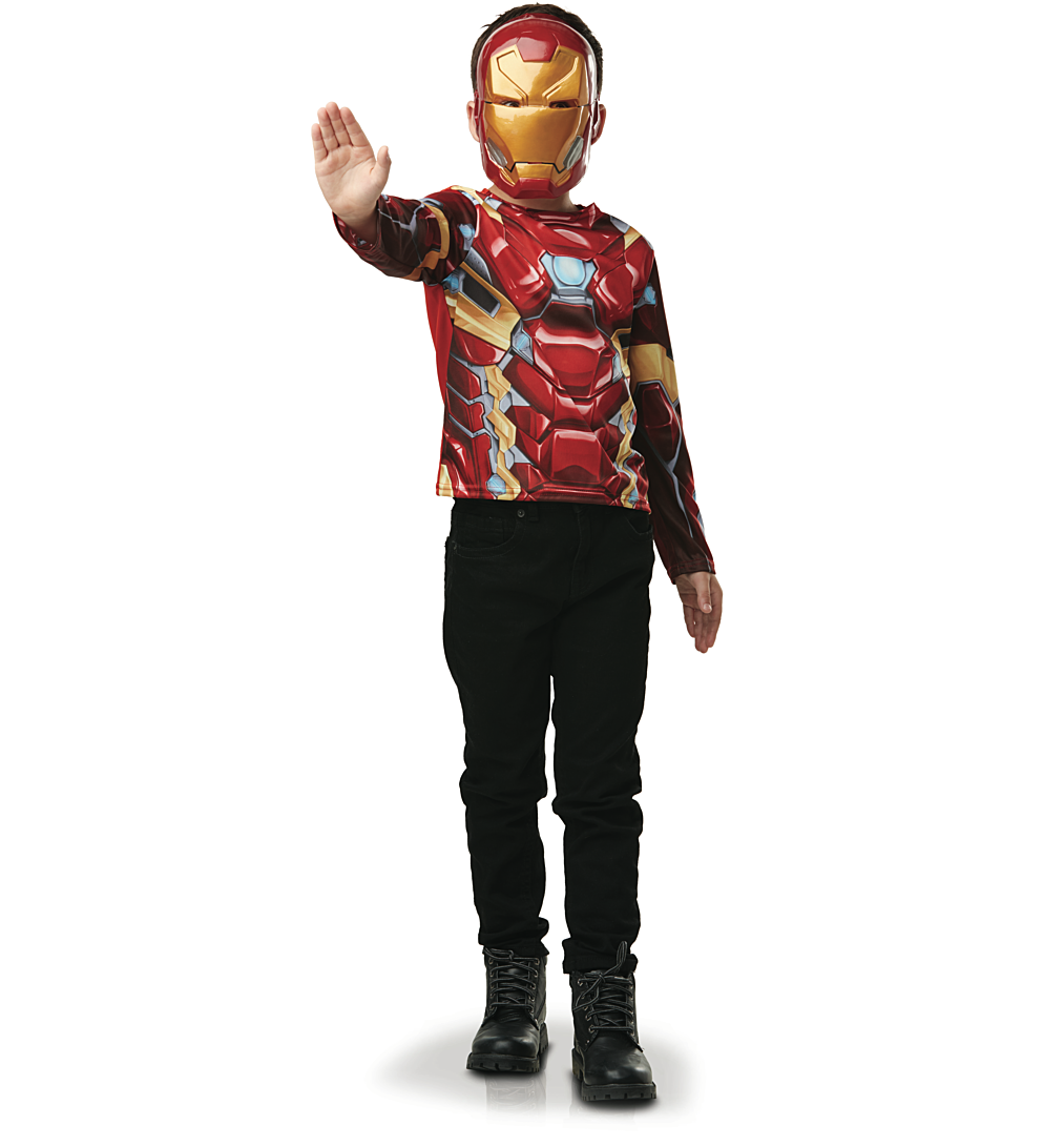 TOP CLASSIQUE IRON MAN + MASQUE