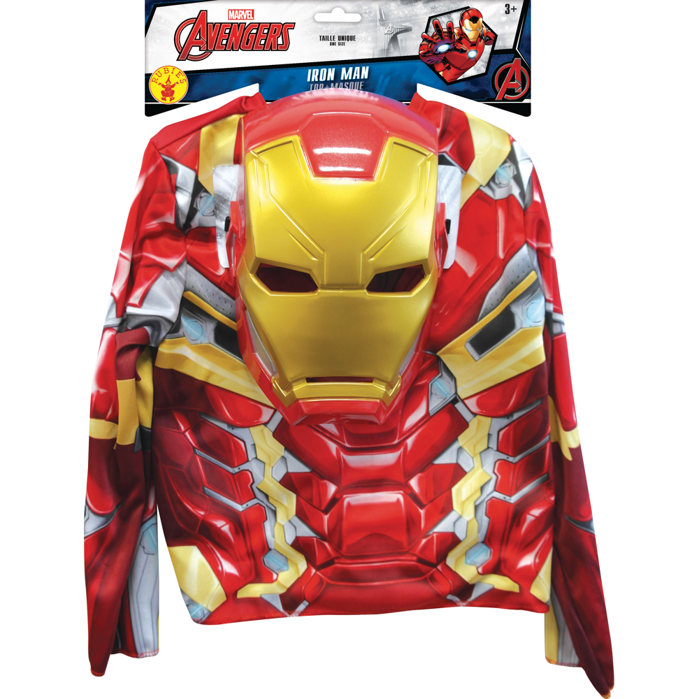 TOP CLASSIQUE IRON MAN + MASQUE