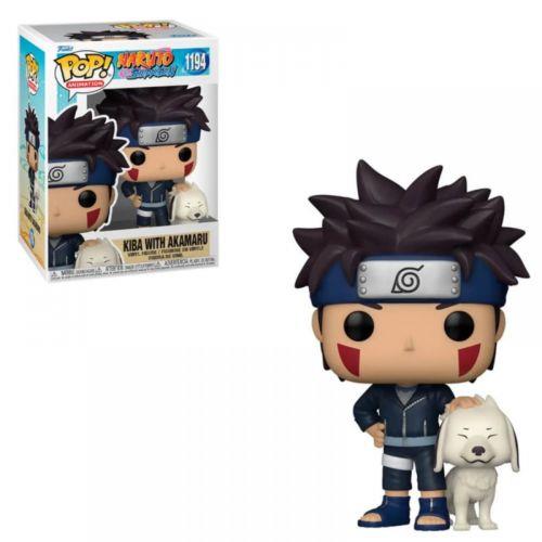 Figurine Pop Naruto Shippuden : Kiba avec Akamaru [1194]