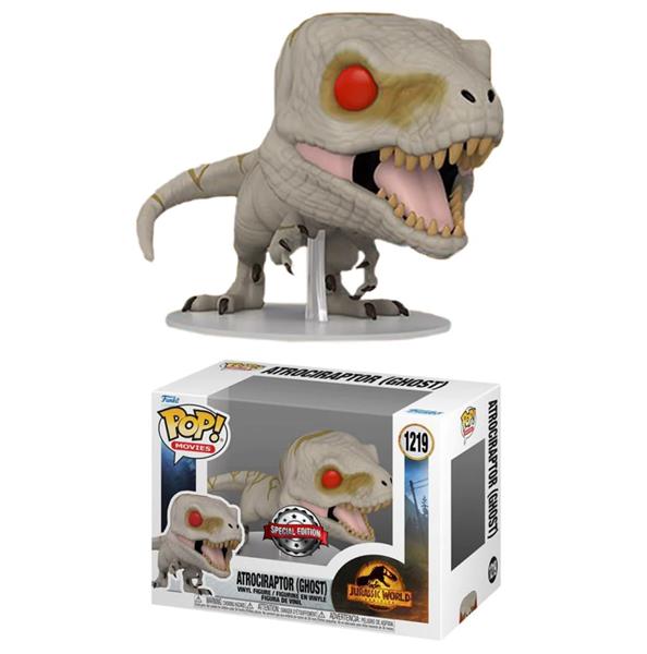 Figurine Pop [Exclusive] Jurassic World Dominion : Atrociraptor (Ghost) [1219]