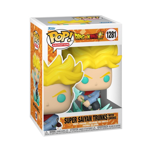 Figurine Pop Dragon Ball Super : Trunks avec épée [1281]